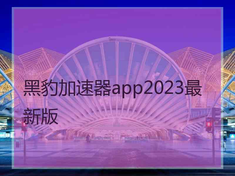 黑豹加速器app2023最新版