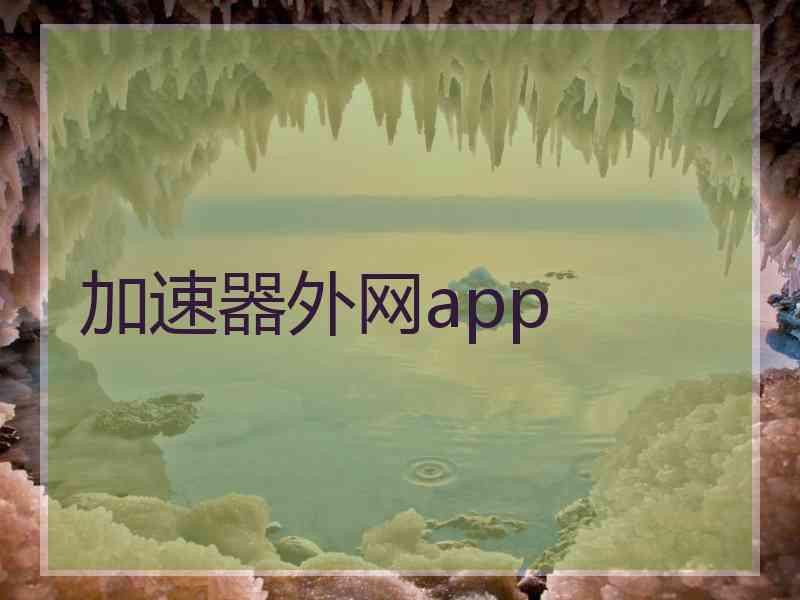 加速器外网app