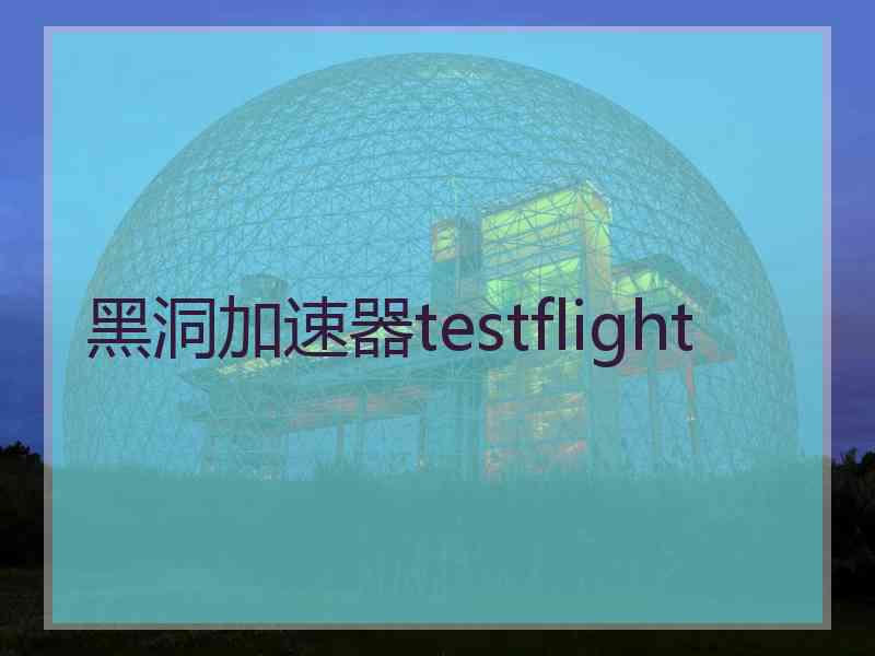 黑洞加速器testflight