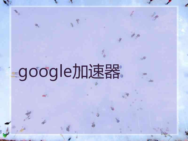 google加速器