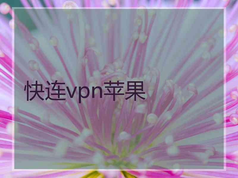 快连vpn苹果