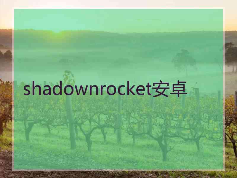 shadownrocket安卓