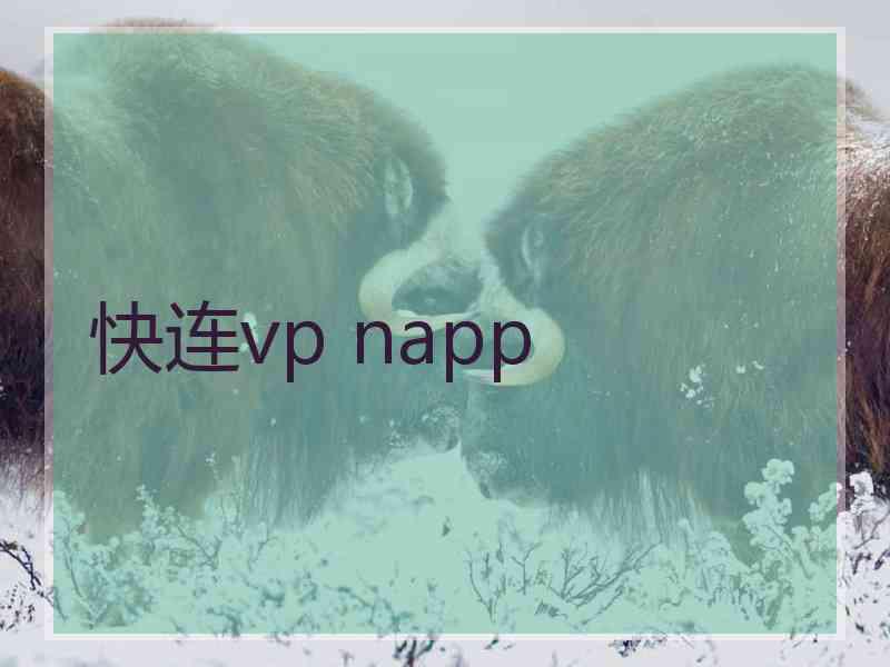 快连vp napp