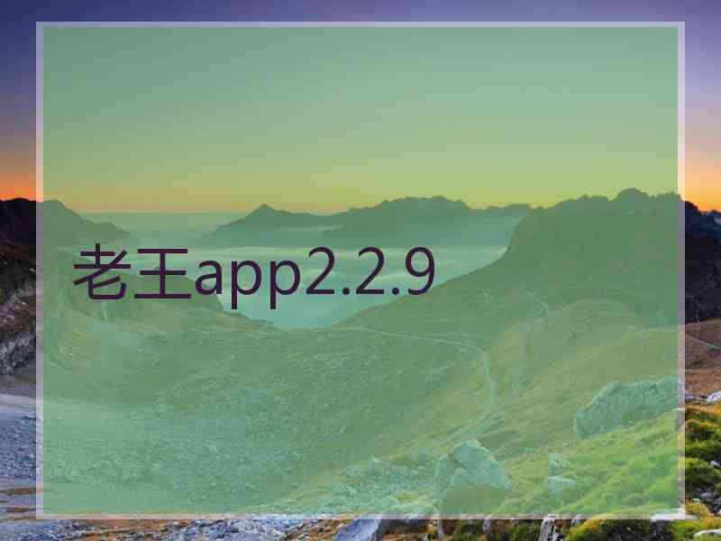 老王app2.2.9