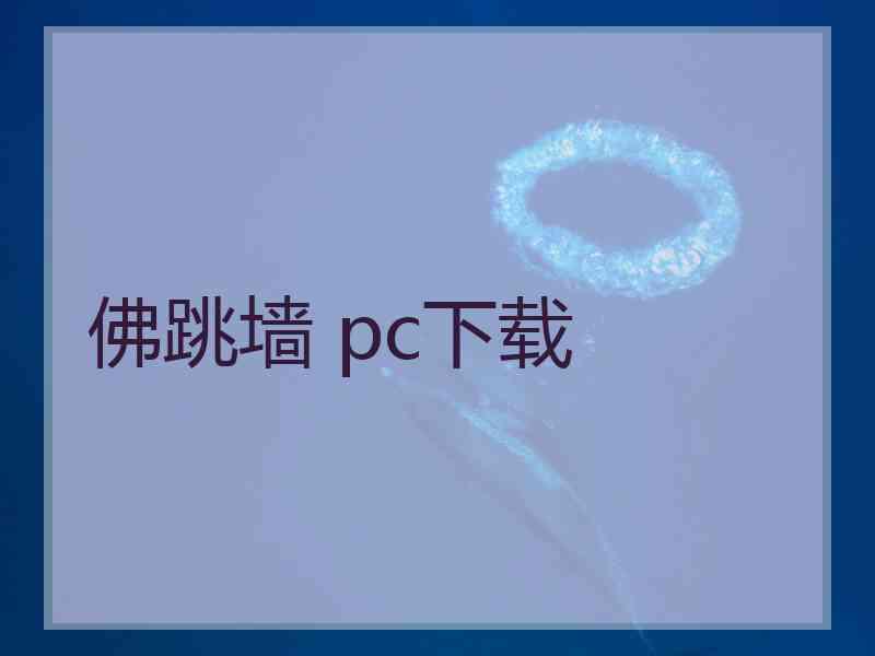 佛跳墙 pc下载