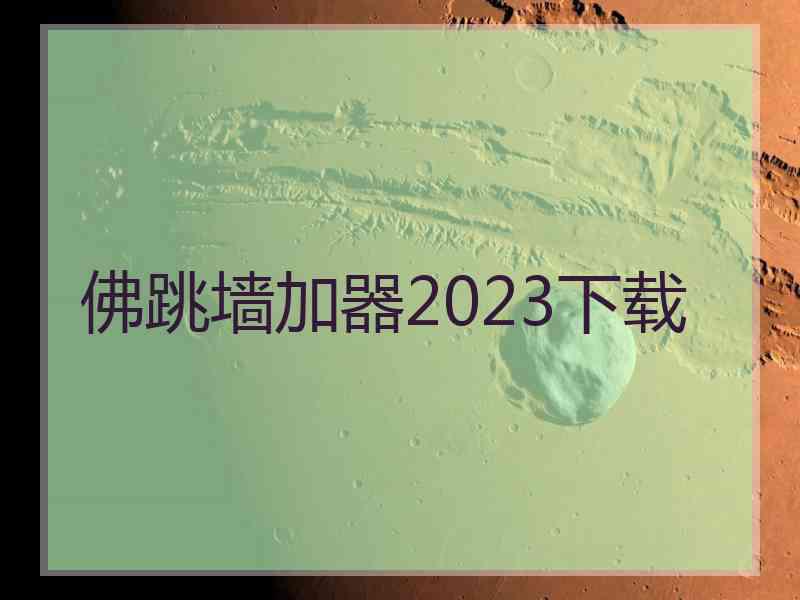 佛跳墙加器2023下载