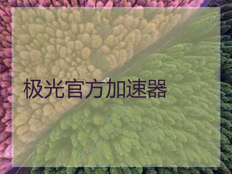 极光官方加速器