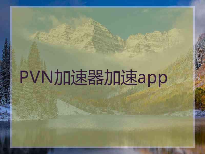 PVN加速器加速app