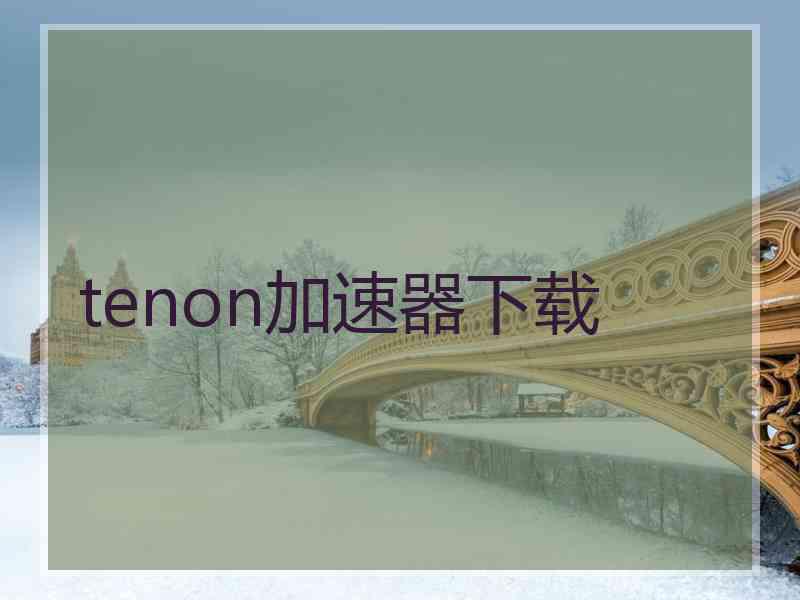 tenon加速器下载